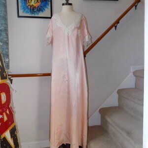 NATORIOUS Vintage Pink Night Gown Size Large